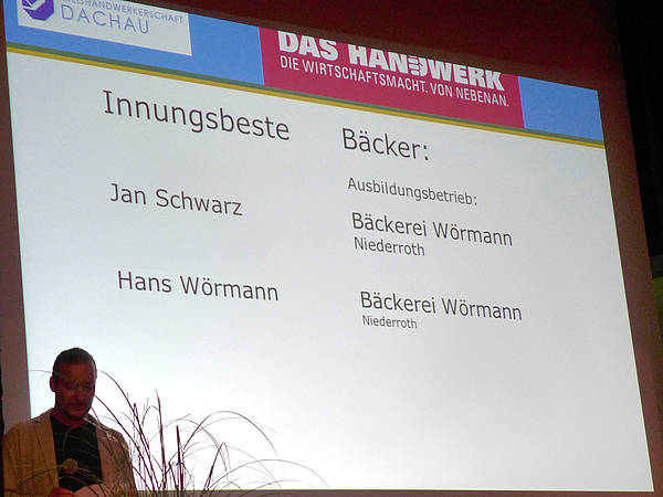 Die Innungsbesten der Bäcker